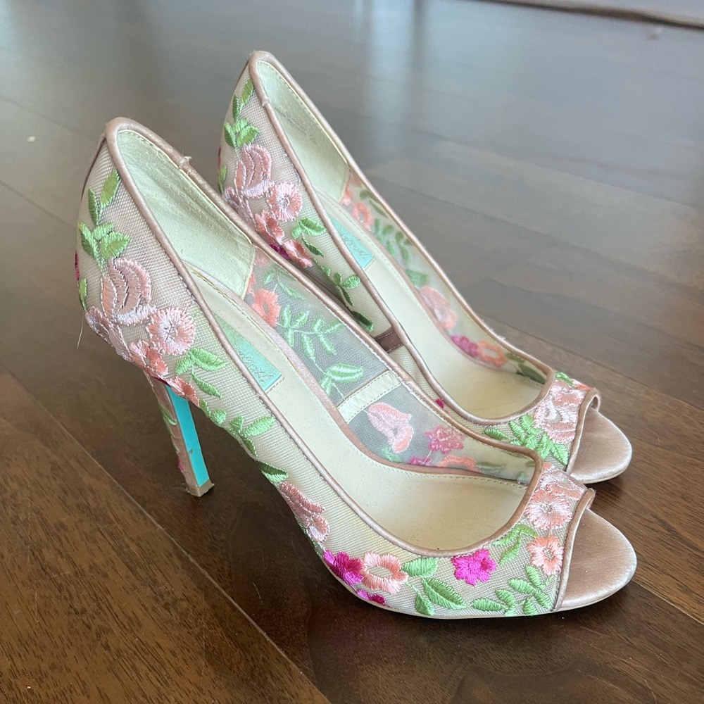 Blue by Betsey Johnson Heels